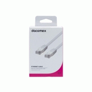 Dacomex cordon rj45 cat. 6 f/utp blanc - 0,5 m 199006