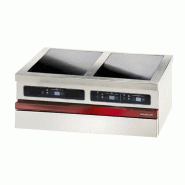 Fourneau électrique vitrocéramique 3 foyers à induction à poser - PCSE 833 IX