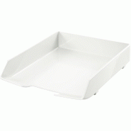 HAN Lot de 5 Bac à courrier WAVE A4/C4, en Polystyrol, coloris blanc - 1028-12