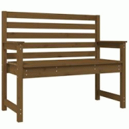 Helloshop26 - Banc de jardin meuble de patio d'extérieur terrasse 109 x 48 x 91,5 cm bois de pin massif marron miel 02_0011743 - 3000644582723 Helloshop26 - Banc de jardin meuble de patio d'extérieur terrasse 109 x 48 x 91,5 cm bois de pin massif marron miel 02_0011743 - 3000644582723