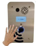 Interphone vidéo IP sans contact SIP - Protection COVID-19 - Accessibilité PMR et fabrication française Interphone vidéo IP sans contact SIP - Protection COVID-19 - Accessibilité PMR et fabrication française