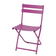 Lot de 20 chaises pliantes avec piétement en acier - Square Lot de 20 chaises pliantes avec piétement en acier - Square