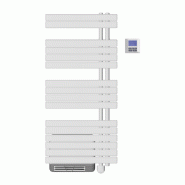 OSYA sèche-serviettes avec soufflerie 1500W Blanc - asym. Droit - Intuis - NEK2555FDTP_0