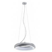 Plafonnier saillie fred led 35 w - 2940 lm 3000k noir .Diamètre 400 mm - 1616