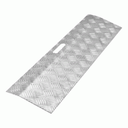 Rampes d'accès renforcées amovibles en aluminium avec rebords - RMPACCALU-ID01/RB