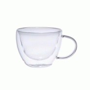Set de 2 déjeuners de 38 cl Arô double paroi en verre borosilicate - Transparent Rond Verre Table Passion - transparent verre 3106233820037 Set de 2 déjeuners de 38 cl Arô double paroi en verre borosilicate - Transparent Rond Verre Table Passion - transparent verre 3106233820037