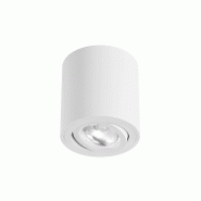 Spot encastré LED GU10 50 mm One Surface, blanc mat, IP20, orientable à 360°, inclinable à 45°, pour usage intérieur - Beneito & Faure - blanc 8 Spot encastré LED GU10 50 mm One Surface, blanc mat, IP20, orientable à 360°, inclinable à 45°, pour usage intérieur - Beneito & Faure - blanc 8