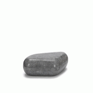 Stones Sasso Medium Table Basse (52X98X27H) En Pierre Fossile Grise - gris 8033959233337