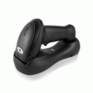 Scanner de code à barres sans fil 2D - 512k stockage, batterie 1600mAh, berceau de charge - pour chaînes de vente au détail