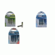 Ansmann Akku NiMH Premium, Micro AAA, 1000mAh, blister de 4 - argenté 5030882