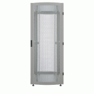 Baie serveur Premium 19 pouces MHT270 avec porte perforée - 26U - 1000 (P) x 600 (L) x 1322 (H) - flatpack - gris - Bravour® Baie serveur Premium 19 pouces MHT270 avec porte perforée - 26U - 1000 (P) x 600 (L) x 1322 (H) - flatpack - gris - Bravour®