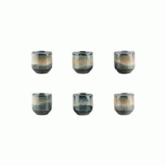 Bjorn Tasse GENESIS 15cl - 6 pièces - Terre - gris 3760293967875 Bjorn Tasse GENESIS 15cl - 6 pièces - Terre - gris 3760293967875