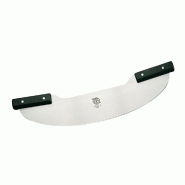 Couteau à pizza à 2 poignées 53x11cm inox