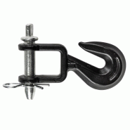 Crochet pour triangle 3 points / barre d'attelage