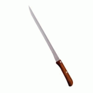 EDM Couteau à Jambon avec Manche en Bois 36,5Cm - 8425998760347 EDM Couteau à Jambon avec Manche en Bois 36,5Cm - 8425998760347