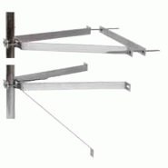 ERARD Paire Fixations Murales e800892 - gris 3185288008928