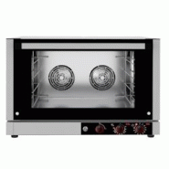 EURAST - Four à convection avec humidificateur et gratineur électrique 4 GN 1/1 ou plateaux 600x400 - 820x800x560 mm - 7700 W 400/3V - 41335017 - gr EURAST - Four à convection avec humidificateur et gratineur électrique 4 GN 1/1 ou plateaux 600x400 - 820x800x560 mm - 7700 W 400/3V - 41335017 - gr