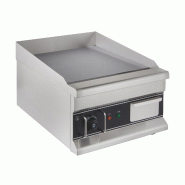 GastroHero Plancha électrique Eco 410x425 lisse - appareil de table - inox GPE410F GastroHero Plancha électrique Eco 410x425 lisse - appareil de table - inox GPE410F