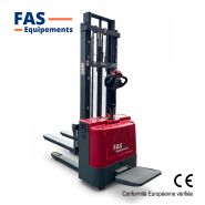 Gerbeur électrique avec double levée CDD-15 ? 1500kg ? Levée 3m