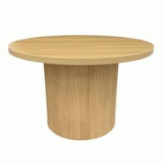 Oviala Business Table basse scandinave ronde 70 cm FSC en bois clair - beige Bois massif 113746 Oviala Business Table basse scandinave ronde 70 cm FSC en bois clair - beige Bois massif 113746
