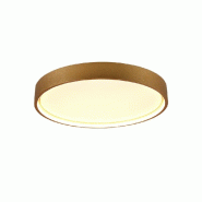 Plafonnier LED, 1x SMD, 3260lm, 2300-4000K, Laiton Mat - Trio - Doha - doré 4017807575019