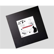 Plaque d'obturation - 600 x 600 x 0.9 mm - MDC02 Plaque d'obturation - 600 x 600 x 0.9 mm - MDC02