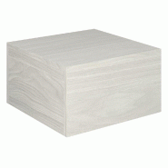 Podium pour mannequins Vertigo noyer clair 45x45x25cm