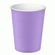 ProNappe Lot de 20 Sachet de 15 gobelets carton 20cl, coloris lilas - 3281510891051