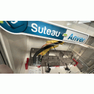 Robot fraiseuse 5 axes - machine robotisée pour détourer des pièces moulées ou thermoformées