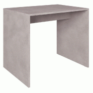 Table de présentation Vertigo béton 90x65x76cm