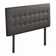 Tête de lit capitonnée 2 places Coloris Gris anthracite 1110x110 cm MARGOT BELLECOUR - gris Bois massif 3TL04.1606 Tête de lit capitonnée 2 places Coloris Gris anthracite 1110x110 cm MARGOT BELLECOUR - gris Bois massif 3TL04.1606