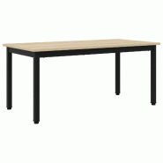 VidaXL Table basse Sonoma 100 x 50 x 45 cm Bois d'ingénierie Modèle Zenith - 892573