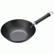 Wok antiadhésif fond plat Kitchen Craft 305mm | Kitchen craft - K249