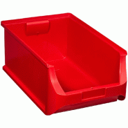 Allit Bac à bec ProfiPlus Box 5, en PP, rouge - rouge plastique 141428