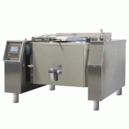 EURAST - Marmite basculante électrique 500 litres indirect, mélangeur et moteur - 1975x1825x1135 mm - 48750 W 400/3V - 18E18500 - inox 18E18500 EURAST - Marmite basculante électrique 500 litres indirect, mélangeur et moteur - 1975x1825x1135 mm - 48750 W 400/3V - 18E18500 - inox 18E18500