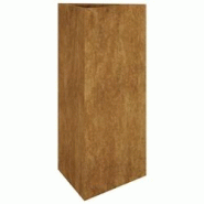 Helloshop26 - Jardinière bac lit surélevé plantes fleurs terrasse jardin 40 x 34,5 x 75 cm acier corten marron 02_0037522 - 3000213887013 Helloshop26 - Jardinière bac lit surélevé plantes fleurs terrasse jardin 40 x 34,5 x 75 cm acier corten marron 02_0037522 - 3000213887013