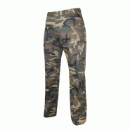 LMA WORKWEAR 1880 Pantalon de travail SANGLIER - KAKI CAMOUFLAGE L - FR(44) - Taille unique vert multi-matériau 3473832326421