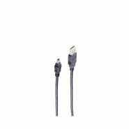 Shiverpeaks BASIC-S Mini câble USB 2.0, USB-A - 5 Pol USB-B, 2 m - noir 4017538028402