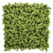 Tapis / mur végétal / jardin vertical LEAFLUXE 3 50 x 50 cm vert hjh LIVING - vert plastique 510002_0