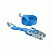 Thirard Sangle de serrage, 6m, à cliquet, crochets JJ, bleu - bleu 3150262906170 Thirard Sangle de serrage, 6m, à cliquet, crochets JJ, bleu - bleu 3150262906170