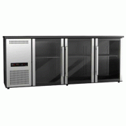Arrière-bar 3 portes battantes vitrées - 290 L | Fagor - BBC-3