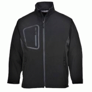 Blouson softshell Duo bicolore noir T.XXL Portwest - noir polyester 5036108172313 Blouson softshell Duo bicolore noir T.XXL Portwest - noir polyester 5036108172313