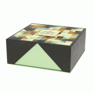 Coffert carrée Olivade 25x25 - Coffert carrée Olivade 25x25 -