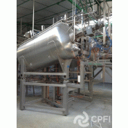 Cuves bio inox mélangeur horizontal - type ruban 3500 L - N° ARTICLE : CUV205 - MARQUE : BIO INOX_0