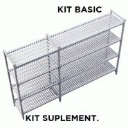 Etagère supplémentaire windshelving 61x122x180cm acier