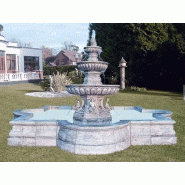 Fontaine de jardin avec bac réf 1290-01 Fontaine de jardin avec bac réf 1290-01