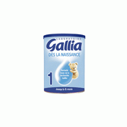 Gallia poudre nourrissons 1er âge 0 à 6 mois 900 g