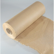 Rouleau papier alvéolaire nid d'abeille 40 cm x 100 m