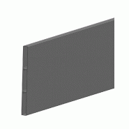 Sku: my210020040-lame large de 250 pour clôture - 2100 noire sablée lg 2300 vendue à l'unité