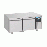 Table réfrigérée 600 haute 2 tiroirs l1200mm négative 7489.5475 COMBISTEEL